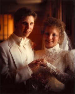 Terry & Dede April 16th, 1988